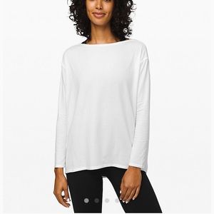 Lululemon Back In Action Long Sleeve NWOT